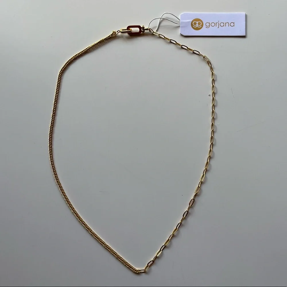 NWT Gorjana Dylan Link Necklace - Picture 5 of 6